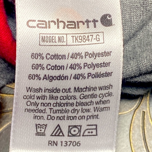 Carhartt & Real Love Girls One Piece & Sweat Pants Cotton Polyester Size 3 Month - Picture 6 of 10